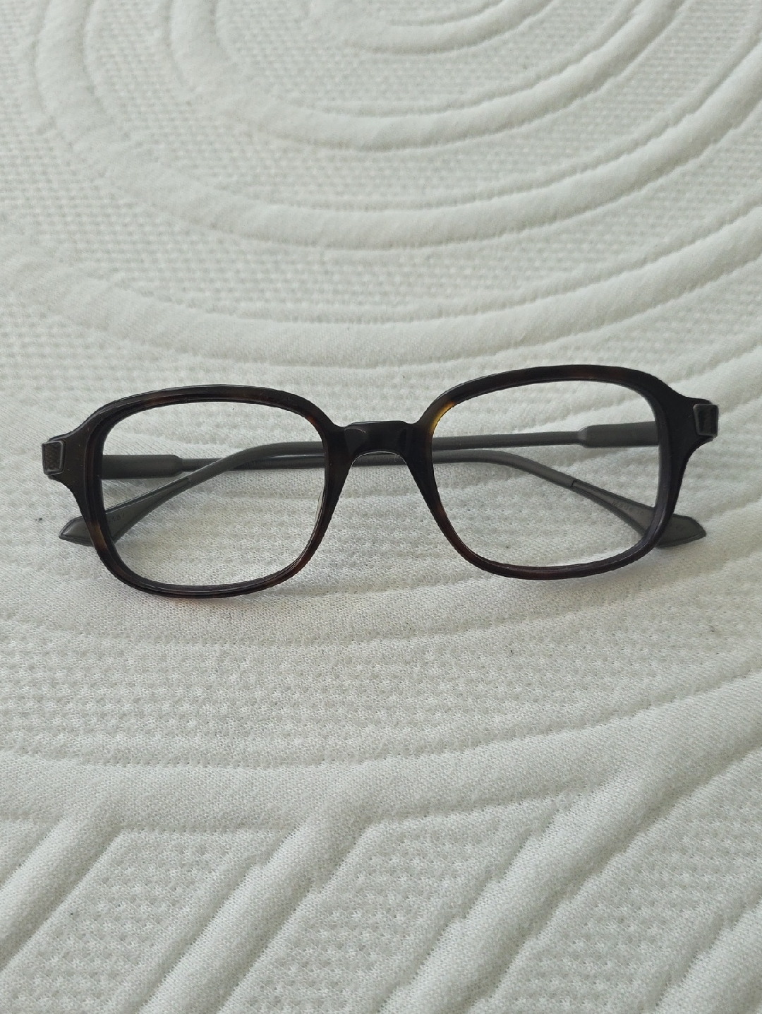 Dita Brown Tortoiseshell Rectangular Glasses